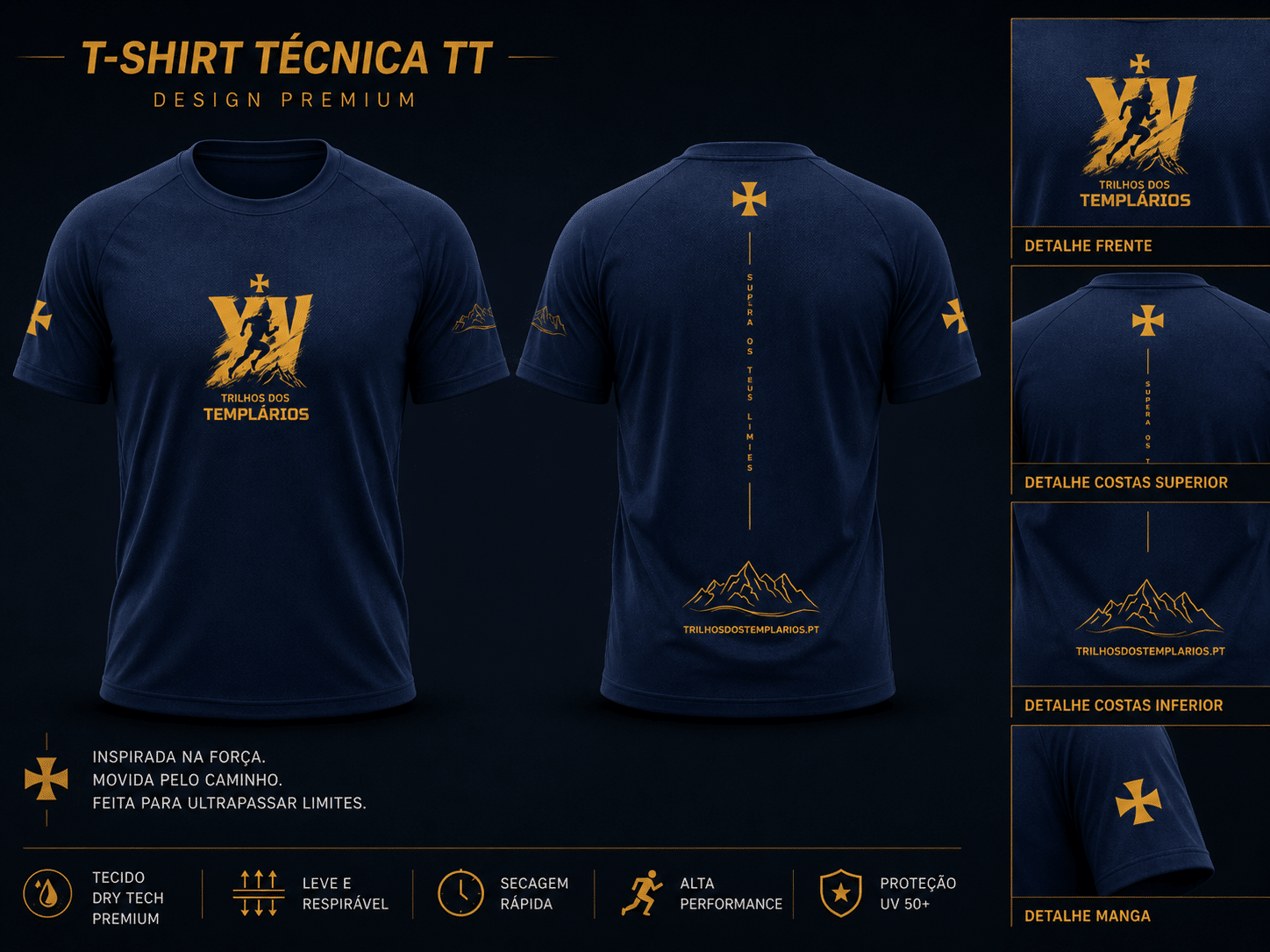 T-Shirt Técnica XV TT - PREMIUM